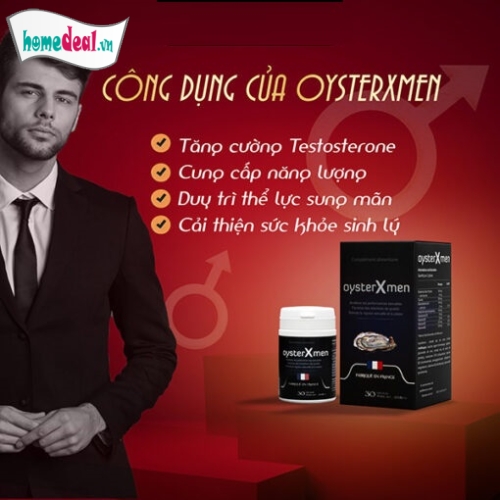 Viên uống hỗ trợ sinh lý nam Oyster Xmen