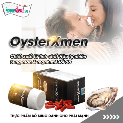 Viên uống hỗ trợ sinh lý nam Oyster Xmen