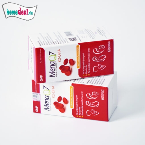Thực phẩm bảo vệ sức khỏe: MENAQ7 K2-DHA - TINH HOA KHOÁNG CHẤT CHO MẸ BẦU