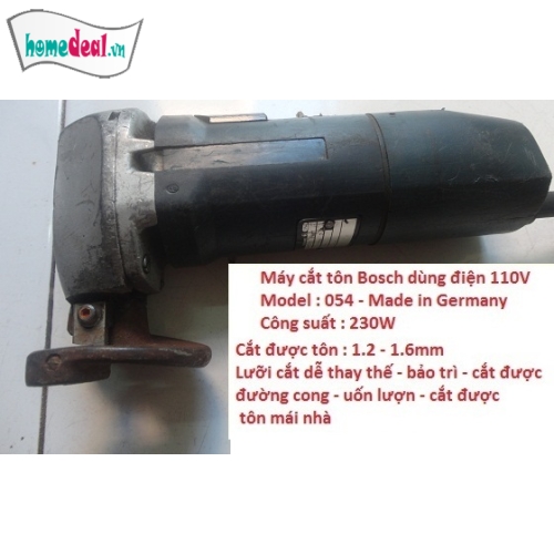 Máy cắt tôn dùng điện 110V