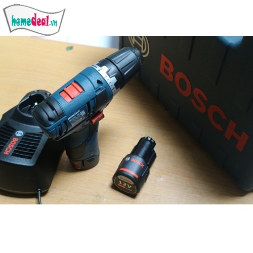 Khoan siết mở vít không chổi than Bosch 12V
