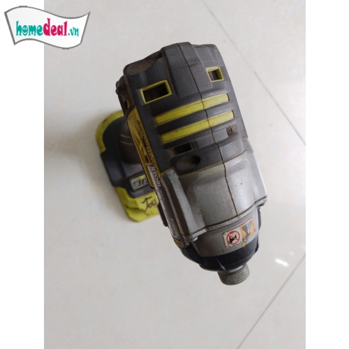 THÂN MÁY SIẾT MỞ VÍT RYOBI KHÔNG CHỒI THAN 18V R18DDBL