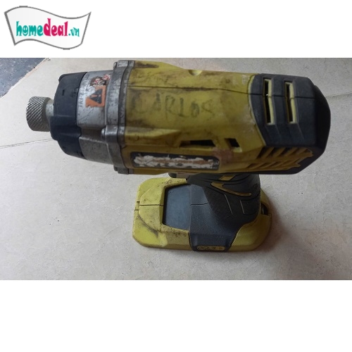 THÂN MÁY SIẾT MỞ VÍT RYOBI  CHỔI THAN 18V RID1801
